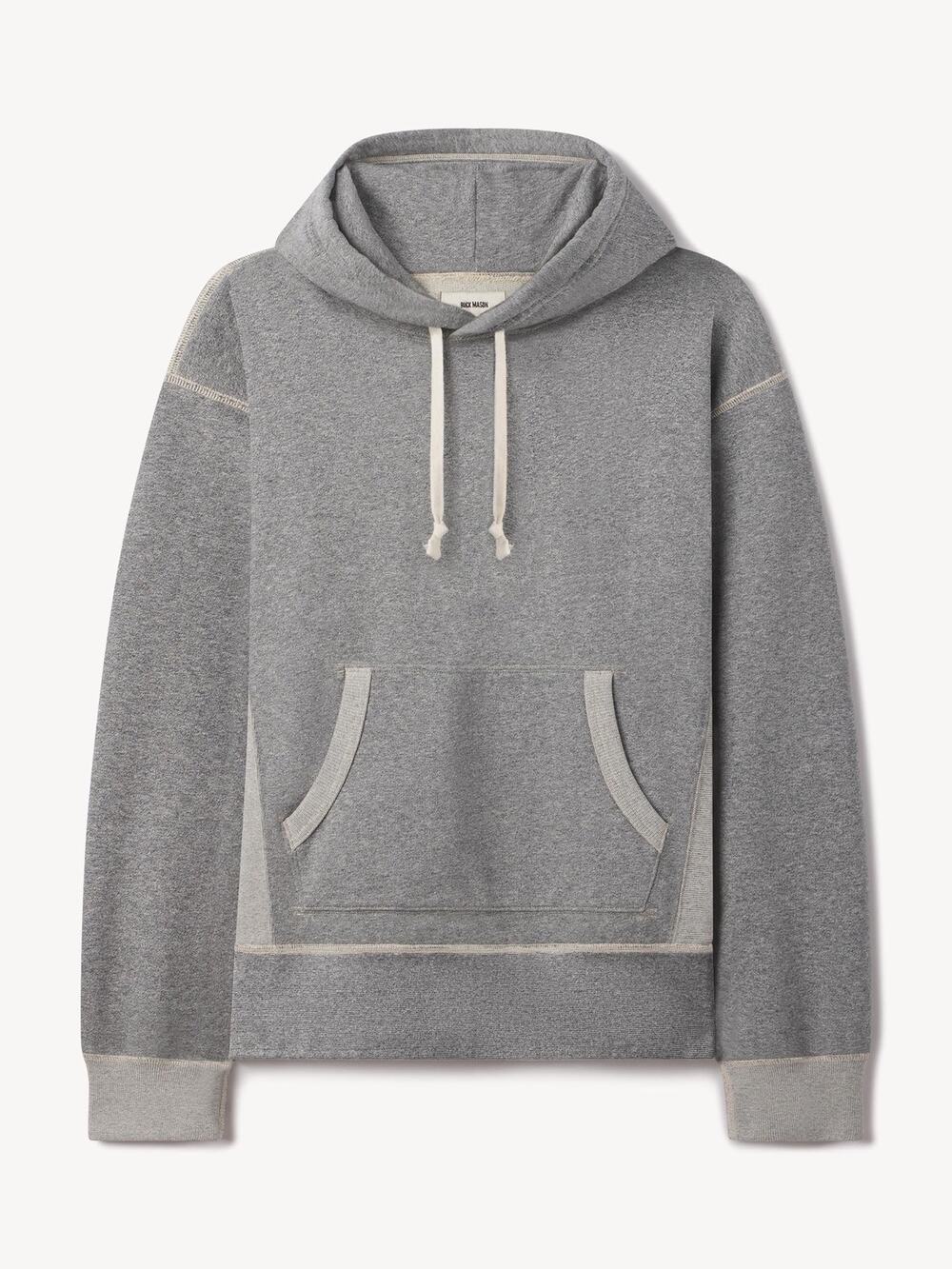 Buck Mason Welterweight Sweatshirt Two Tone Heather Gray M